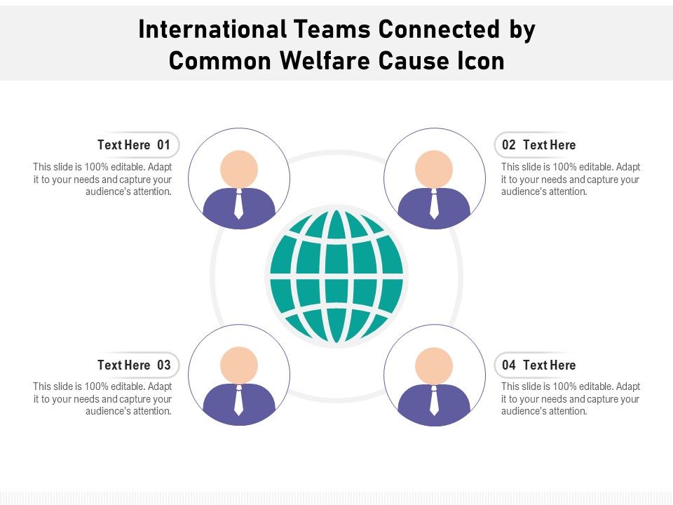 International_Teams_Connected_By_Common_Welfare_Cause_Icon_Ppt_PowerPoint_Presentation_File_Portrait_PDF_Slide_1.jpg