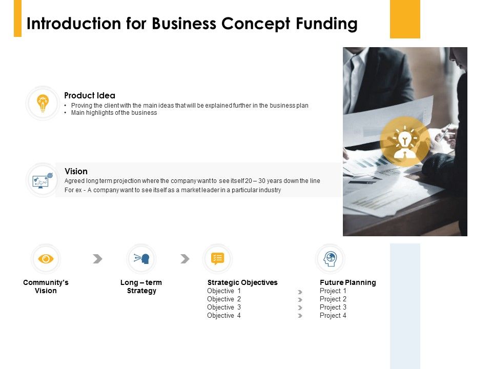 Introduction_For_Business_Concept_Funding_Product_Idea_Ppt_PowerPoint_Presentation_Icon_Slides_Slide_1.jpg