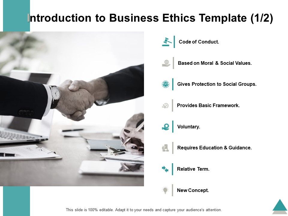 Introduction To Business Ethics Template Voluntary Ppt PowerPoint ...