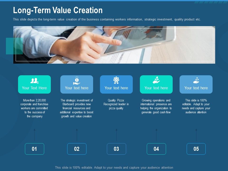 Investment_Pitch_To_Generate_Capital_From_Series_B_Venture_Round_Long_Term_Value_Creation_Icons_PDF_Slide_1.jpg