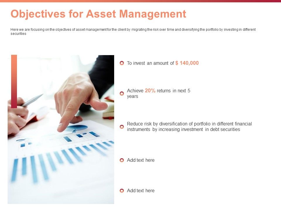 Investment Portfolio Asset Management Objectives For Asset Management