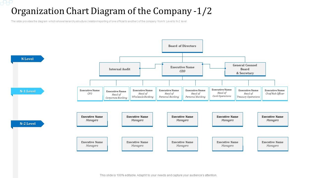 Investor_Deck_For_Procuring_Funds_From_Money_Market_Organization_Chart_Diagram_Of_The_Company_Icon_Elements_PDF_Slide_1.jpg