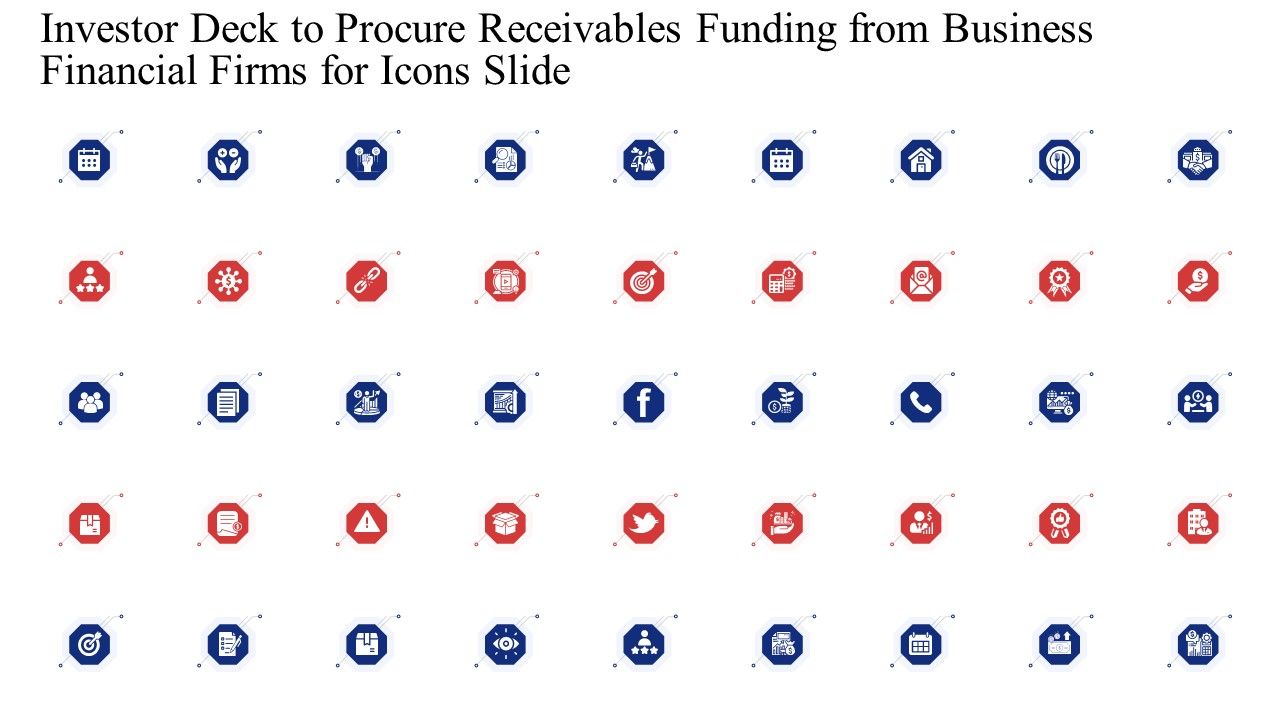 Investor_Deck_To_Procure_Receivables_Funding_From_Business_Financial_Firms_For_Icons_Slide_Clipart_PDF_Slide_1.jpg