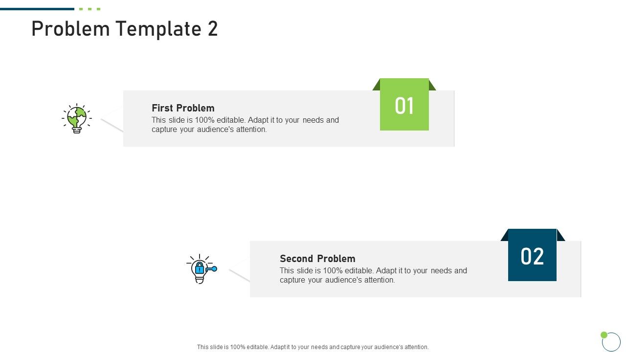 Investor Pitch Deck New Venture Capital Raising Problem Template 2 ...