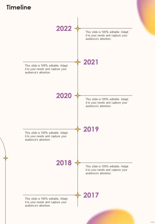 Job Vacancy Proposal Timeline One Pager Sample Example Document Slide01