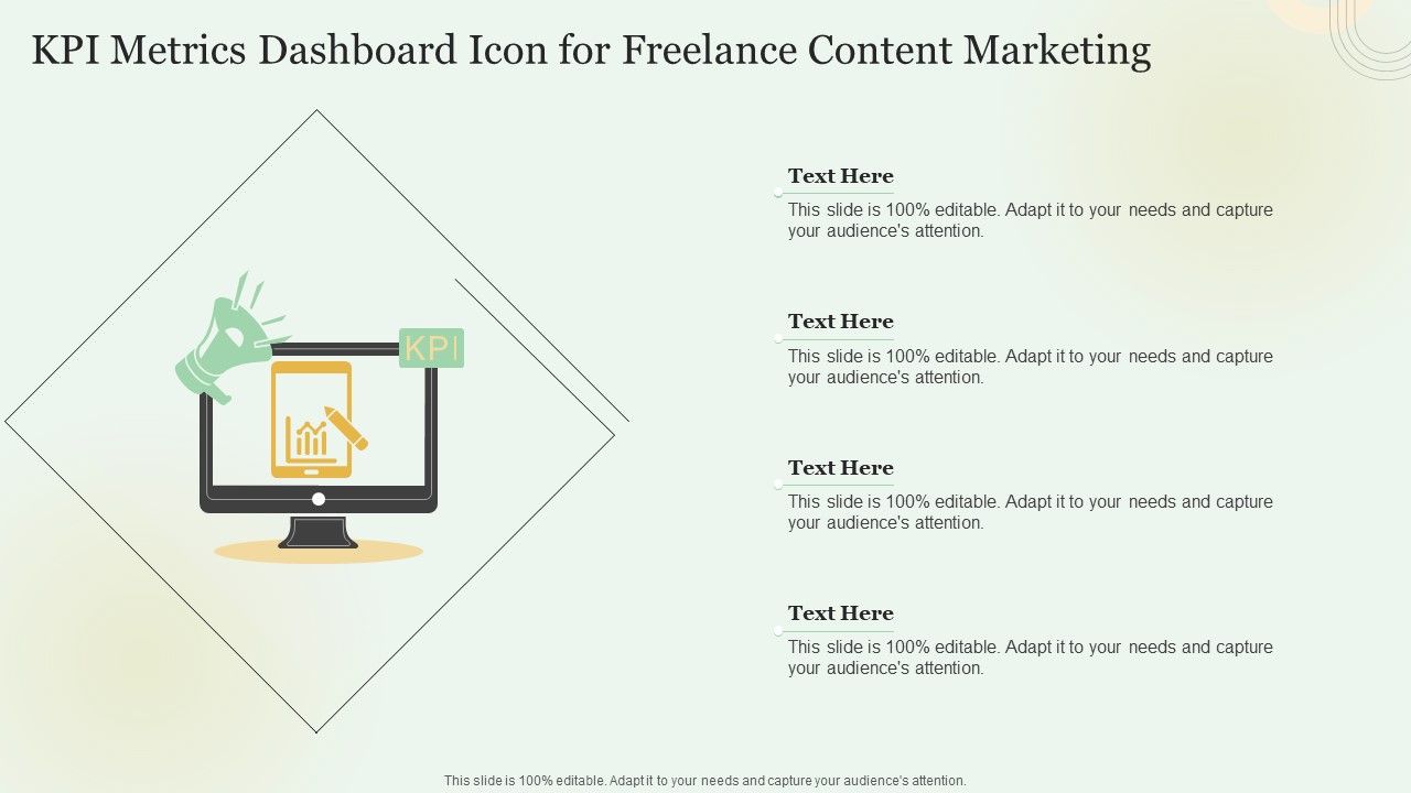 KPI_Metrics_Dashboard_Icon_For_Freelance_Content_Marketing_Ideas_PDF_Slide_1.jpg