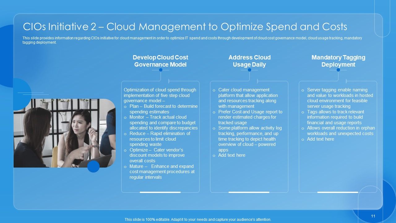 Key CIO Initiatives To Reduce IT Costs Ppt PowerPoint Presentation Complete Deck With Slides Slide11