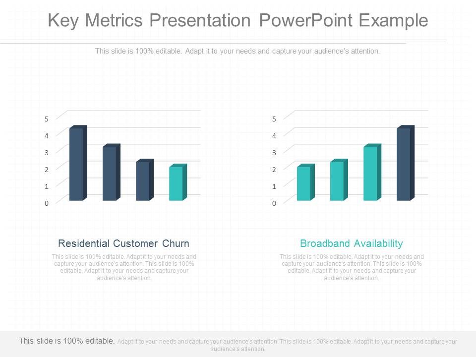 Key Metrics Presentation Powerpoint Example