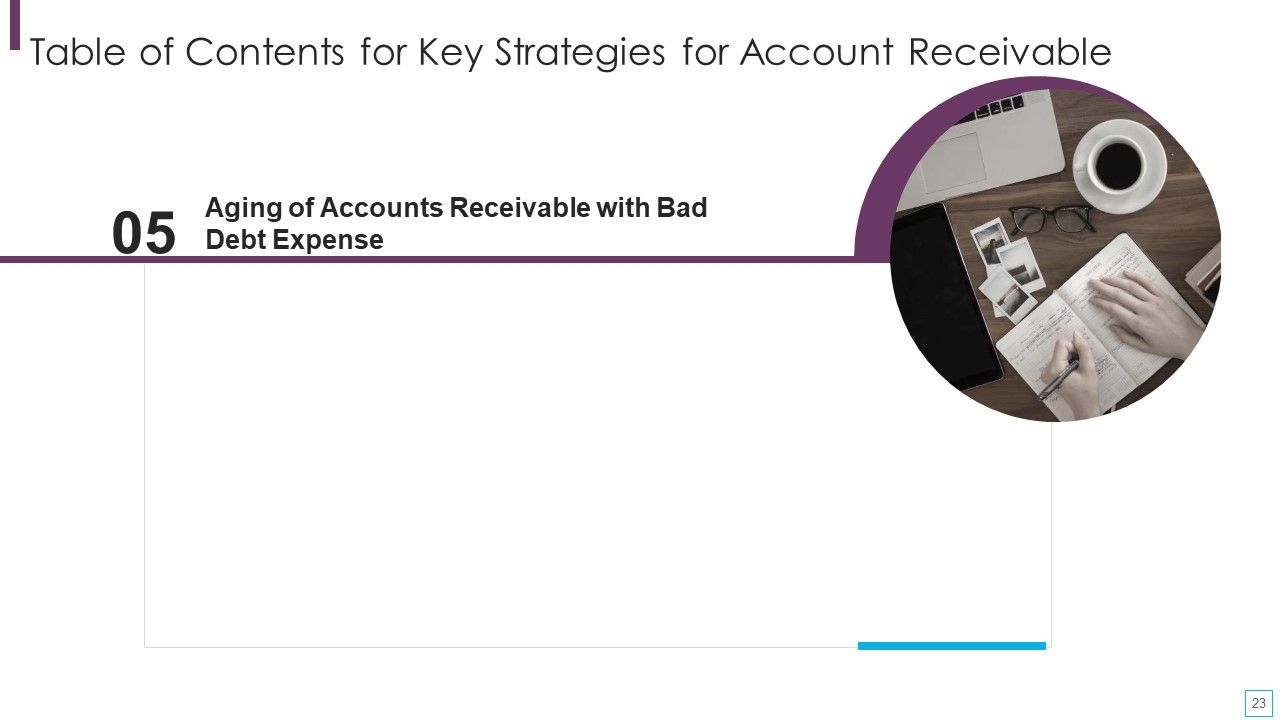 Key Strategies For Account Receivable Ppt PowerPoint Presentation Complete Deck With Slides Slide23