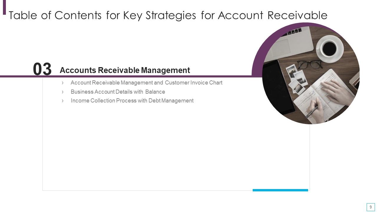 Key Strategies For Account Receivable Ppt PowerPoint Presentation Complete Deck With Slides Slide09