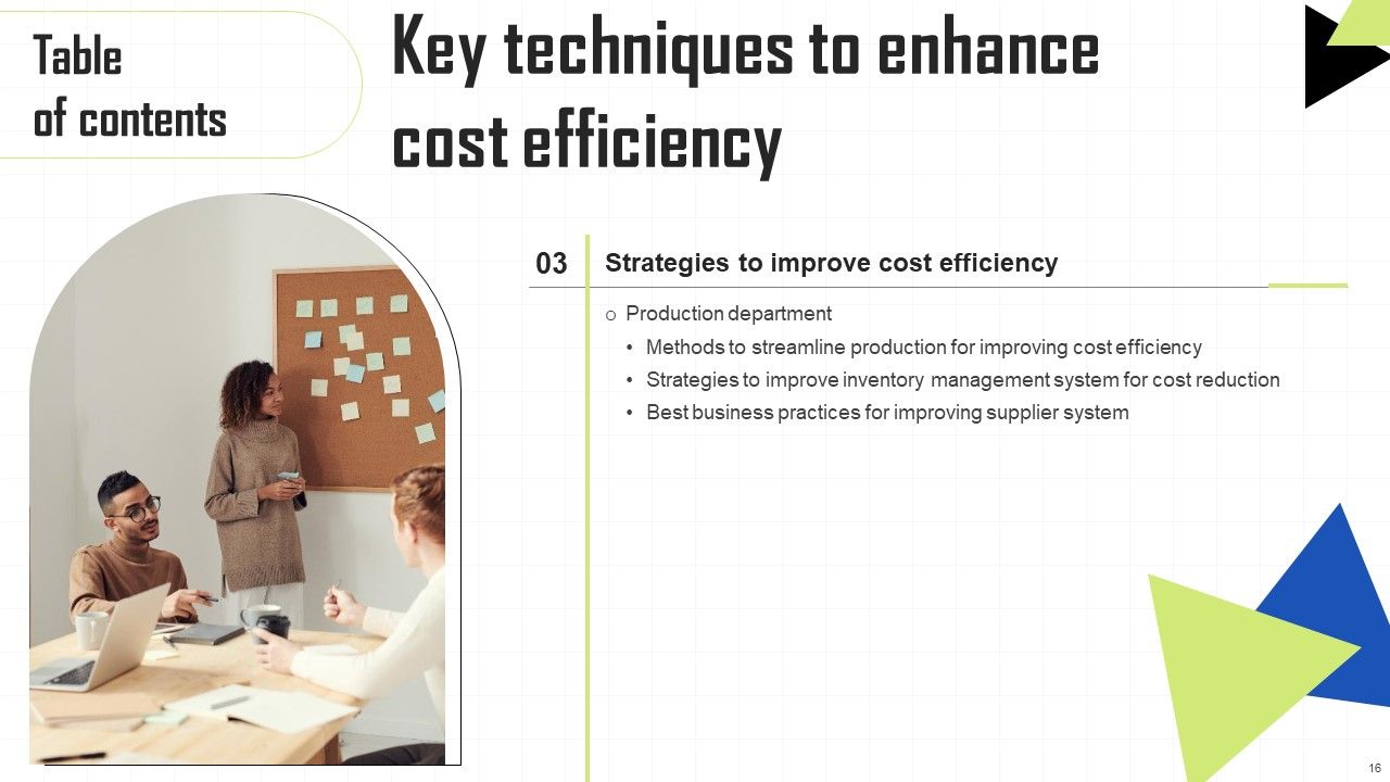 Key Techniques To Enhance Cost Efficiency Ppt PowerPoint Presentation Complete Deck With Slides Slide16