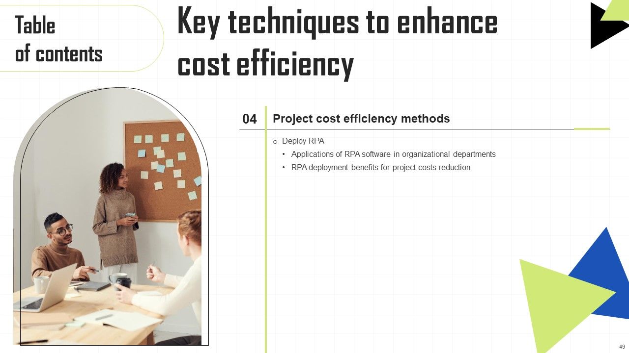 Key Techniques To Enhance Cost Efficiency Ppt PowerPoint Presentation Complete Deck With Slides Slide49