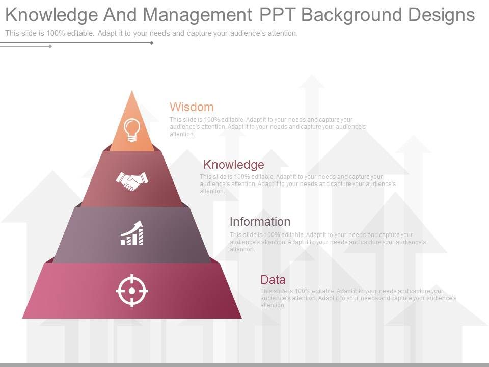 Knowledge And Management Ppt Background Designs