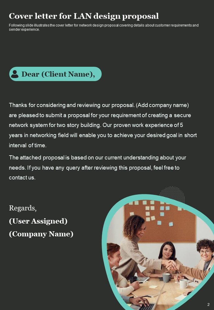 LAN Design Proposal Example Document Report Doc Pdf Ppt Slide02