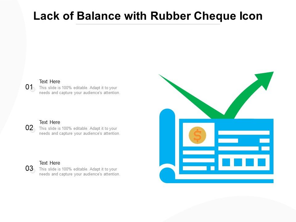 Lack_Of_Balance_With_Rubber_Cheque_Icon_Ppt_PowerPoint_Presentation_File_Slides_PDF_Slide_1.jpg