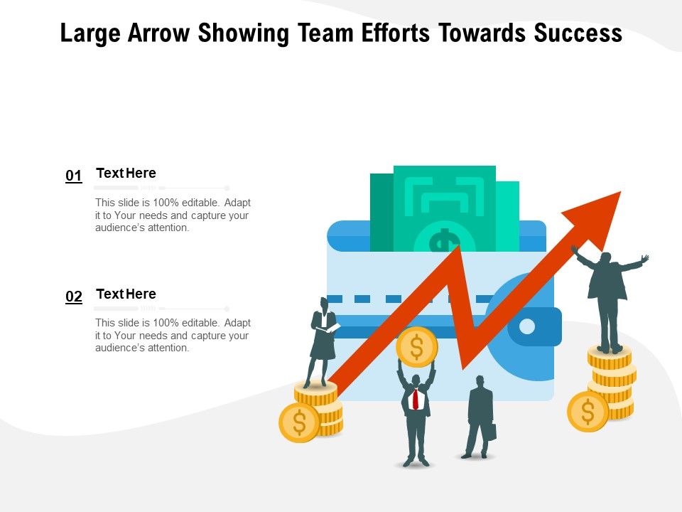 Large_Arrow_Showing_Team_Efforts_Towards_Success_Ppt_PowerPoint_Presentation_File_Icon_PDF_Slide_1.jpg