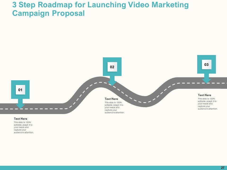 Launching Video Marketing Campaign Proposal Ppt PowerPoint Presentation Complete Deck With Slides Slide27