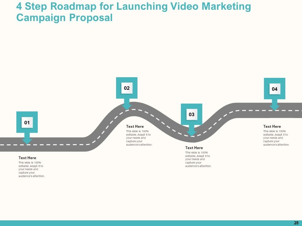 Launching Video Marketing Campaign Proposal Ppt PowerPoint Presentation Complete Deck With Slides Slide28