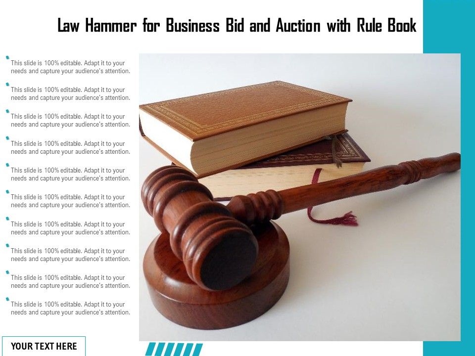Law_Hammer_For_Business_Bid_And_Auction_With_Rule_Book_Ppt_PowerPoint_Presentation_Icon_Gallery_PDF_Slide_1.jpg