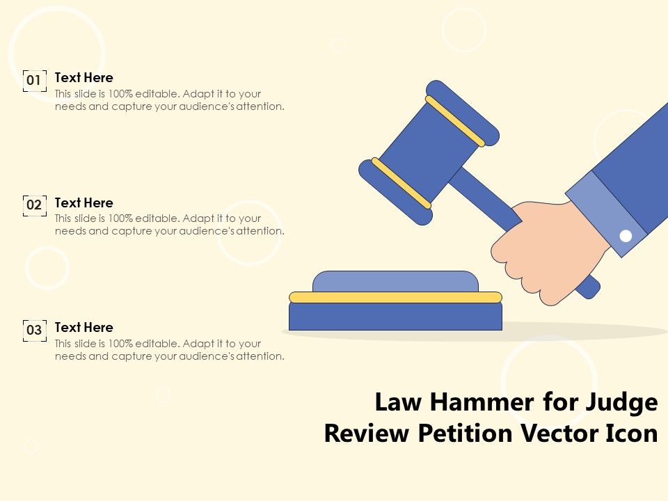 Law_Hammer_For_Judge_Review_Petition_Vector_Icon_Ppt_PowerPoint_Presentation_Model_Template_PDF_Slide_1.jpg