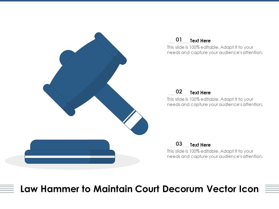 Law_Hammer_To_Maintain_Court_Decorum_Vector_Icon_Ppt_PowerPoint_Presentation_Layouts_Elements_PDF_Slide_1.jpg