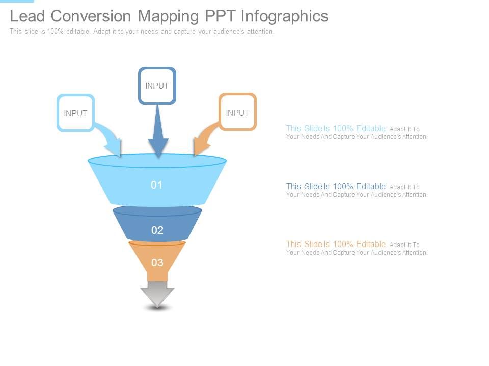 Lead Conversion Mapping Ppt Infographics