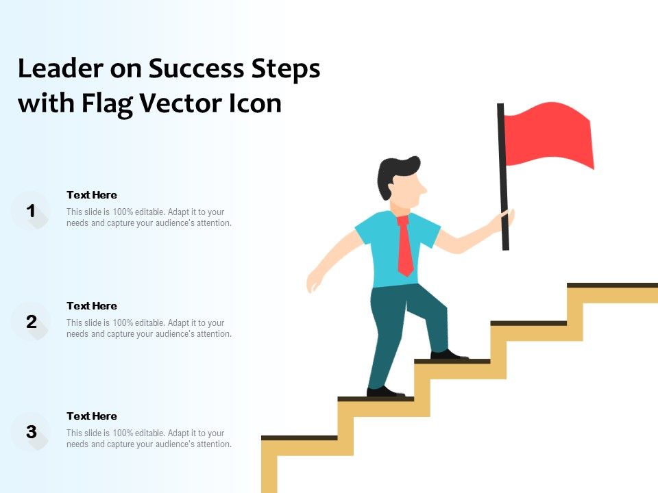 Leader_On_Success_Steps_With_Flag_Vector_Icon_Ppt_PowerPoint_Presentation_Gallery_Gridlines_PDF_Slide_1.jpg