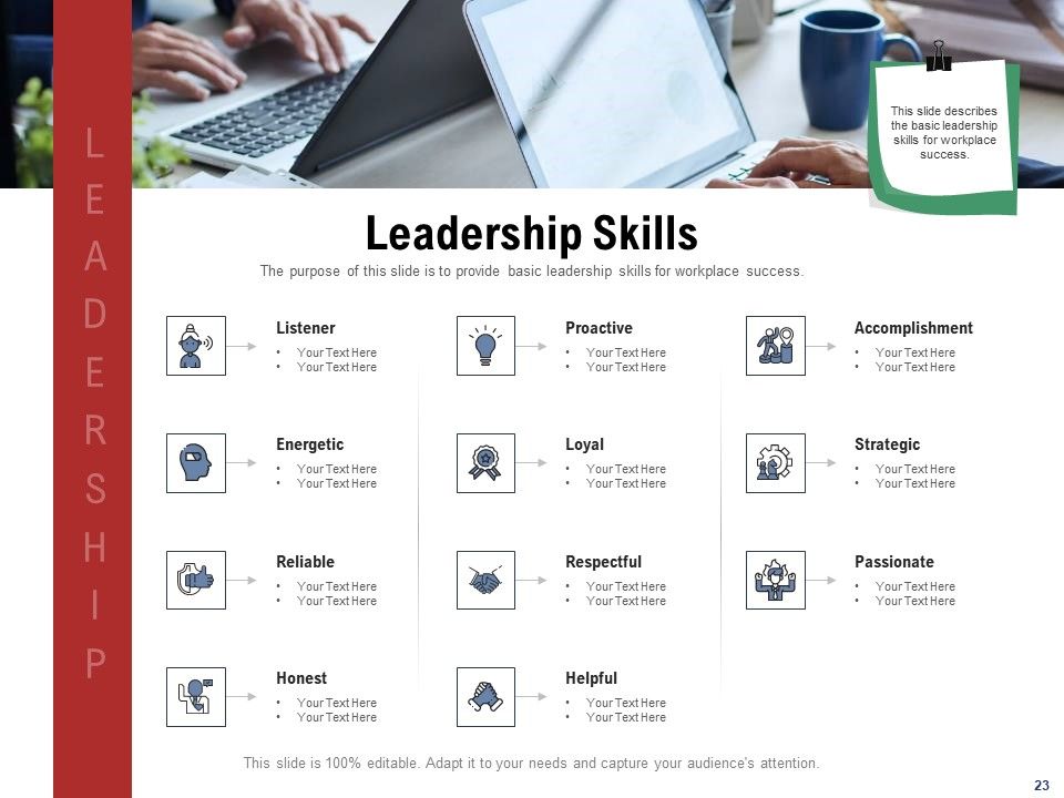 Leadership And Management Ppt PowerPoint Presentation Complete Deck With Slides Slide23