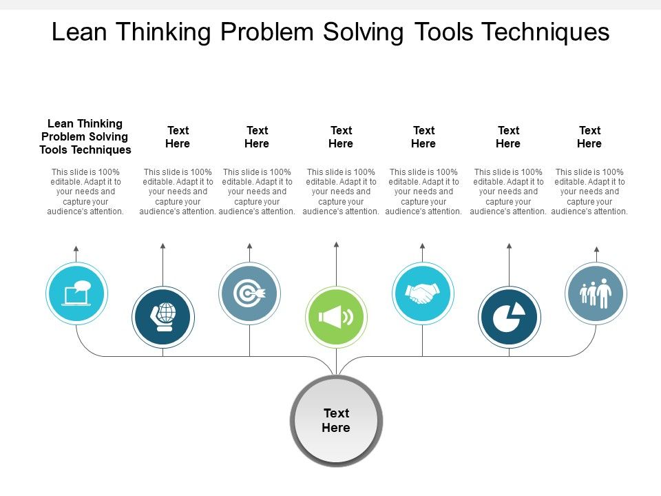 Lean Thinking Problem Solving Tools Techniques Ppt PowerPoint ...