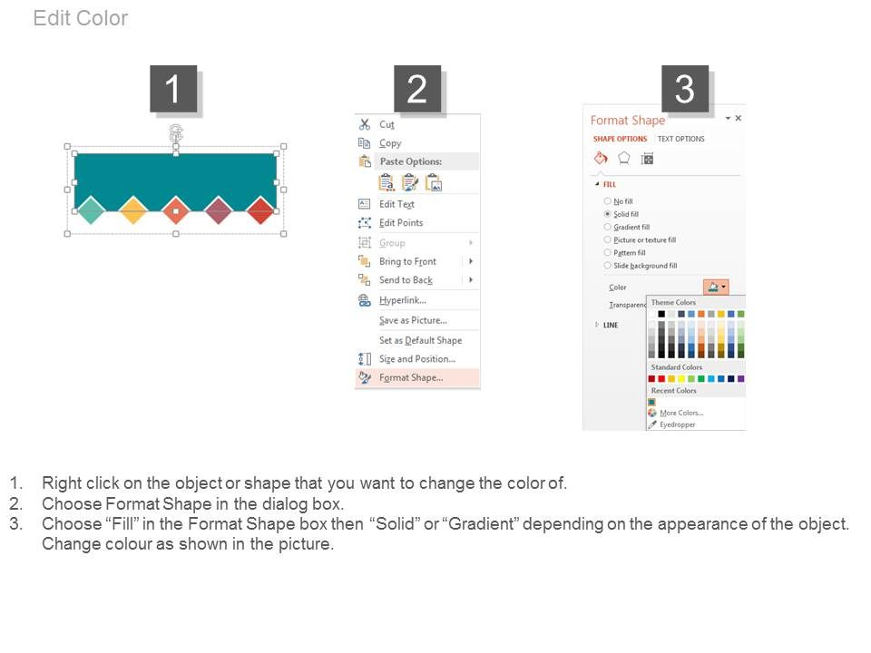 Linear Diamond Chart With Icons For Financial Progress Powerpoint Template Slide02