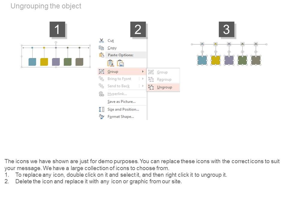 Linear Timeline Steps With Years Powerpoint Slides Slide03