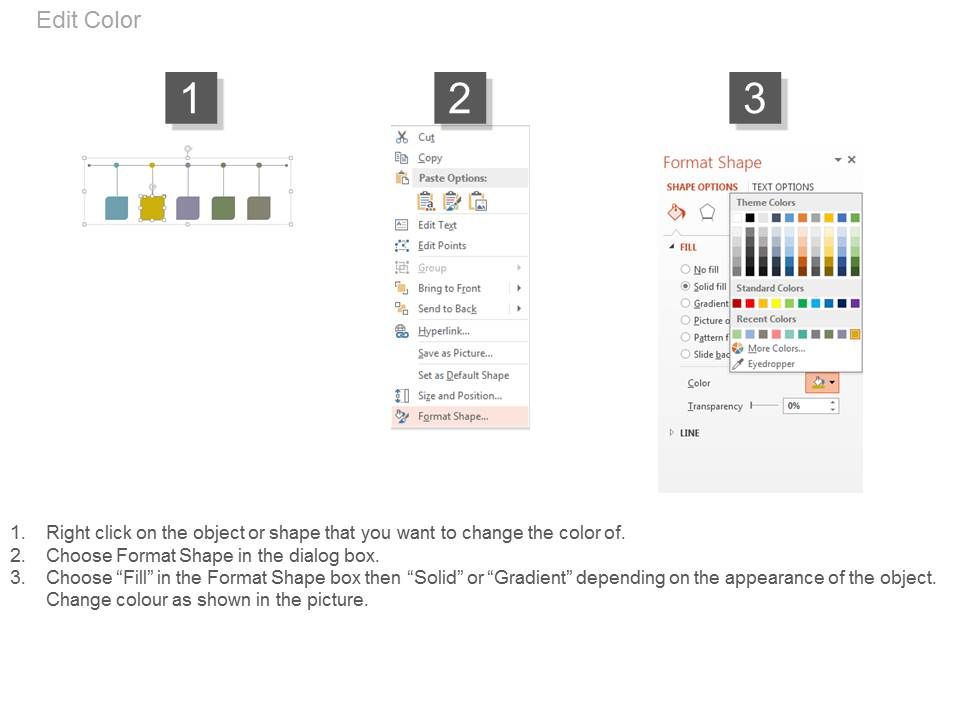 Linear Timeline Steps With Years Powerpoint Slides Slide04