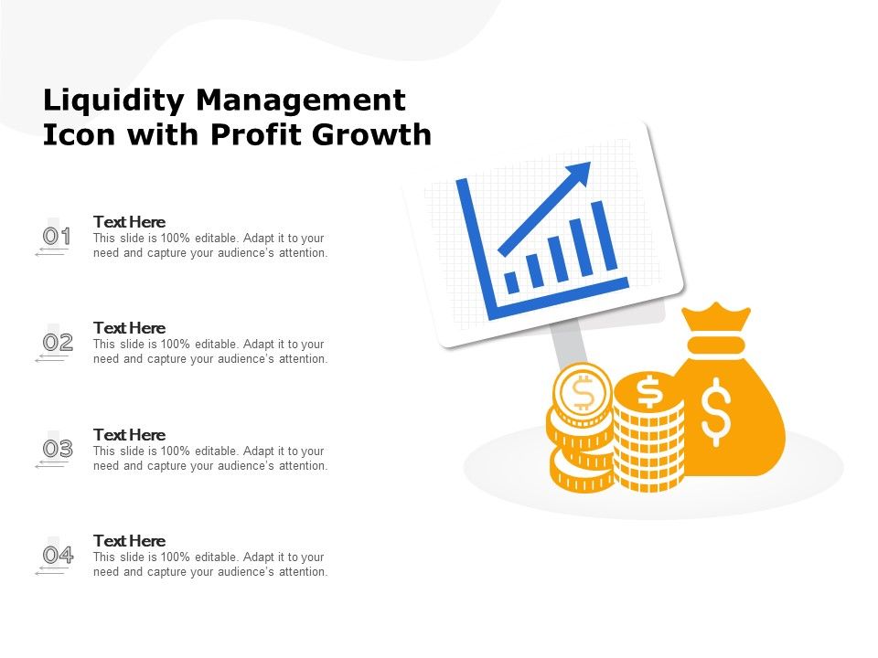 Liquidity_Management_Icon_With_Profit_Growth_Ppt_PowerPoint_Presentation_File_Templates_PDF_Slide_1.jpg