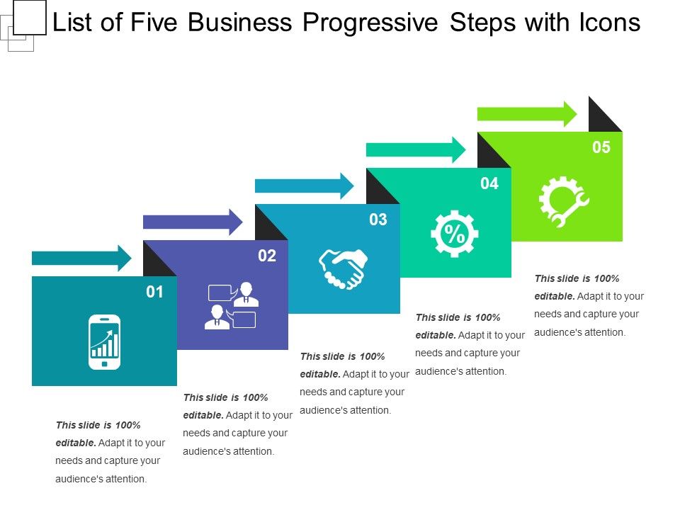 List_Of_Five_Business_Progressive_Steps_With_Icons_Ppt_PowerPoint_Presentation_Gallery_Slide_Download_PDF_Slide_1.jpg