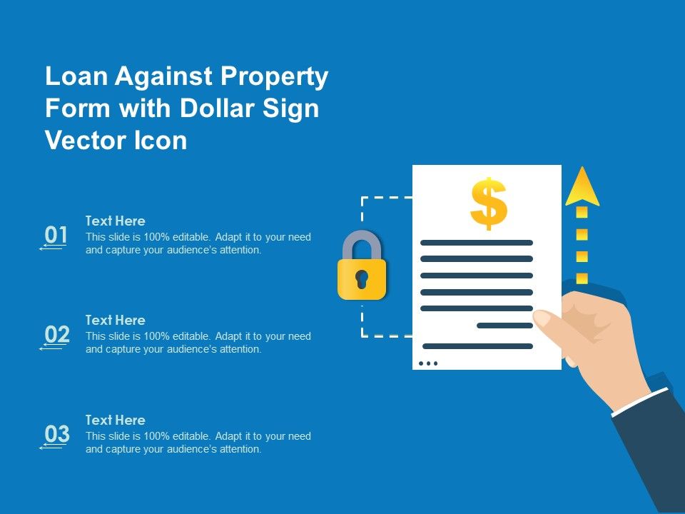 Loan_Against_Property_Form_With_Dollar_Sign_Vector_Icon_Ppt_PowerPoint_Presentation_File_Layouts_PDF_Slide_1.jpg