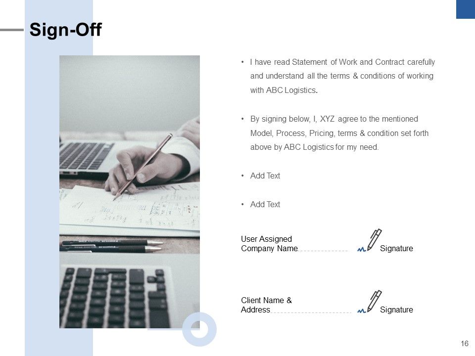 Logistics Business Proposal Ppt PowerPoint Presentation Complete Deck With Slides Slide16