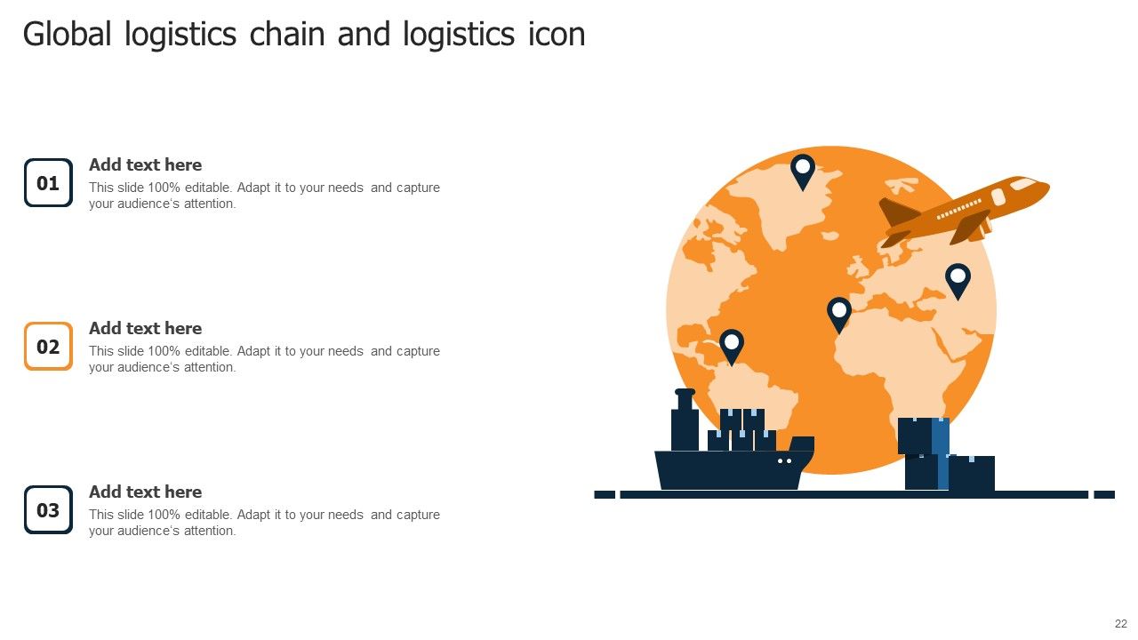 Logistics Chain Ppt PowerPoint Presentation Complete Deck With Slides Slide22