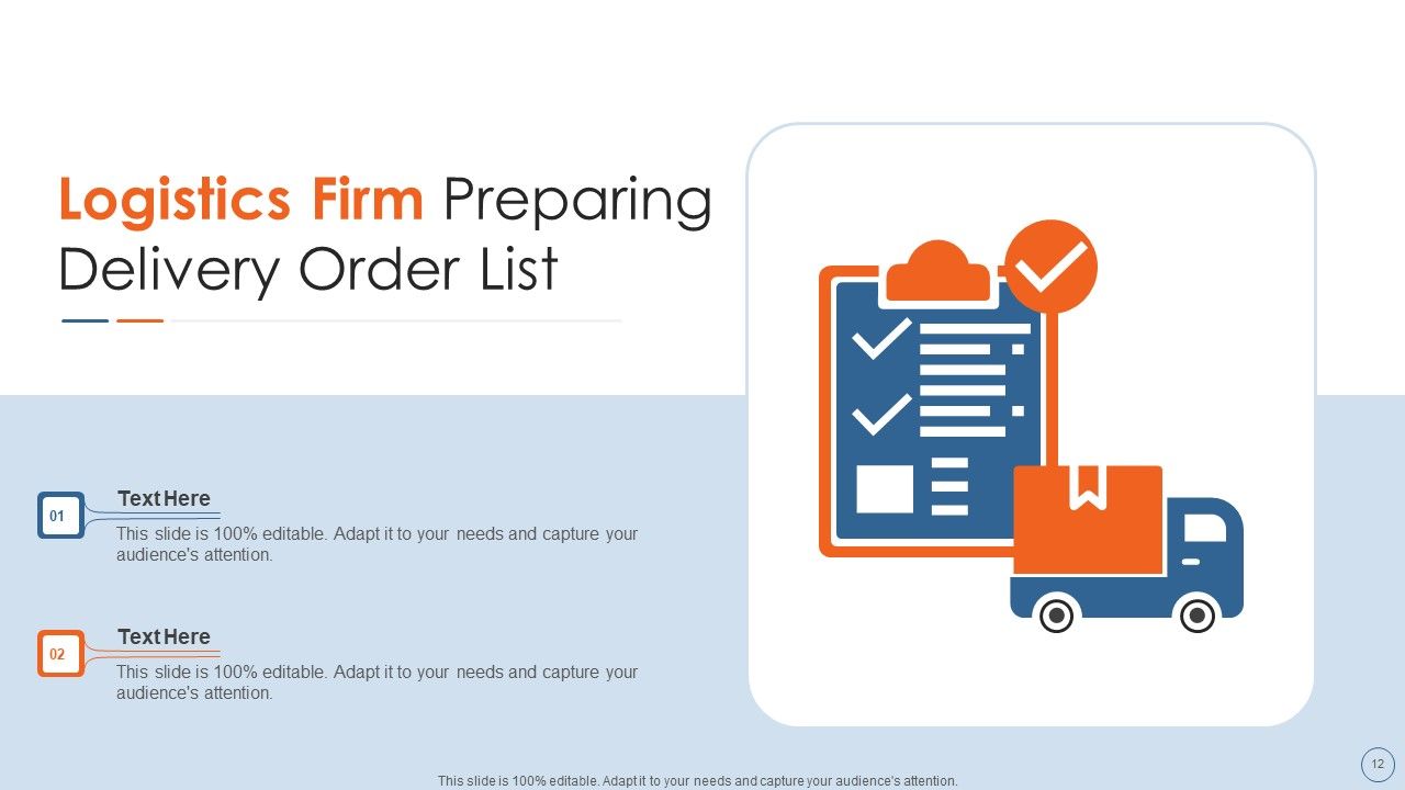 Logistics Firm Ppt PowerPoint Presentation Complete With Slides Slide12