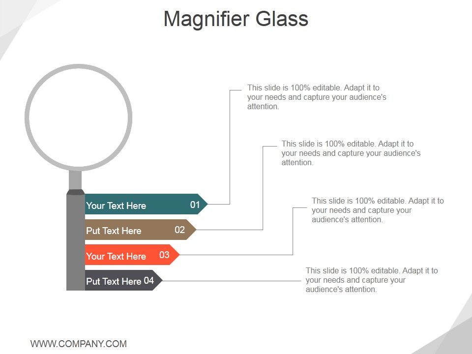 Magnifier Glass Ppt PowerPoint Presentation Infographics Backgrounds
