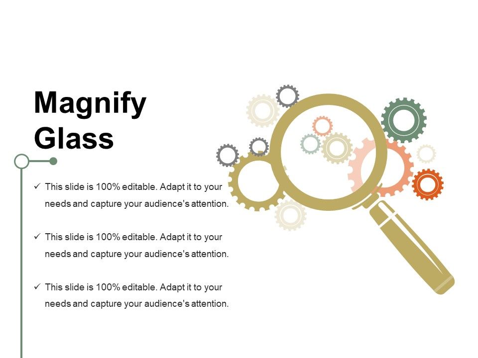 Magnify Glass Ppt PowerPoint Presentation Styles Infographic Template