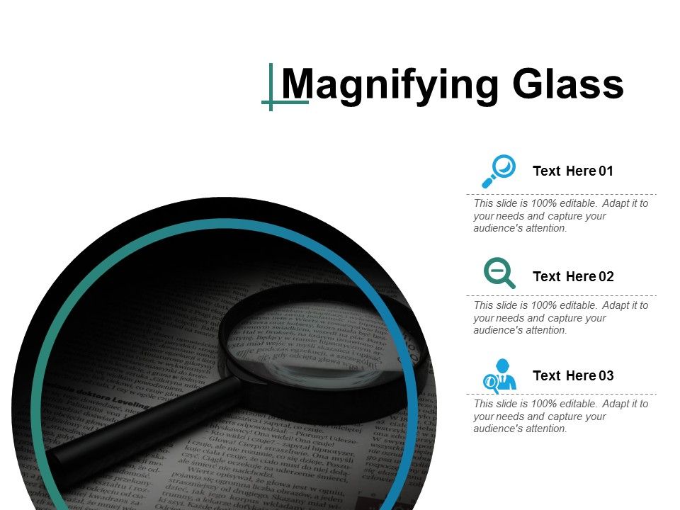 Magnifying Glass Ppt PowerPoint Presentation Ideas Guidelines