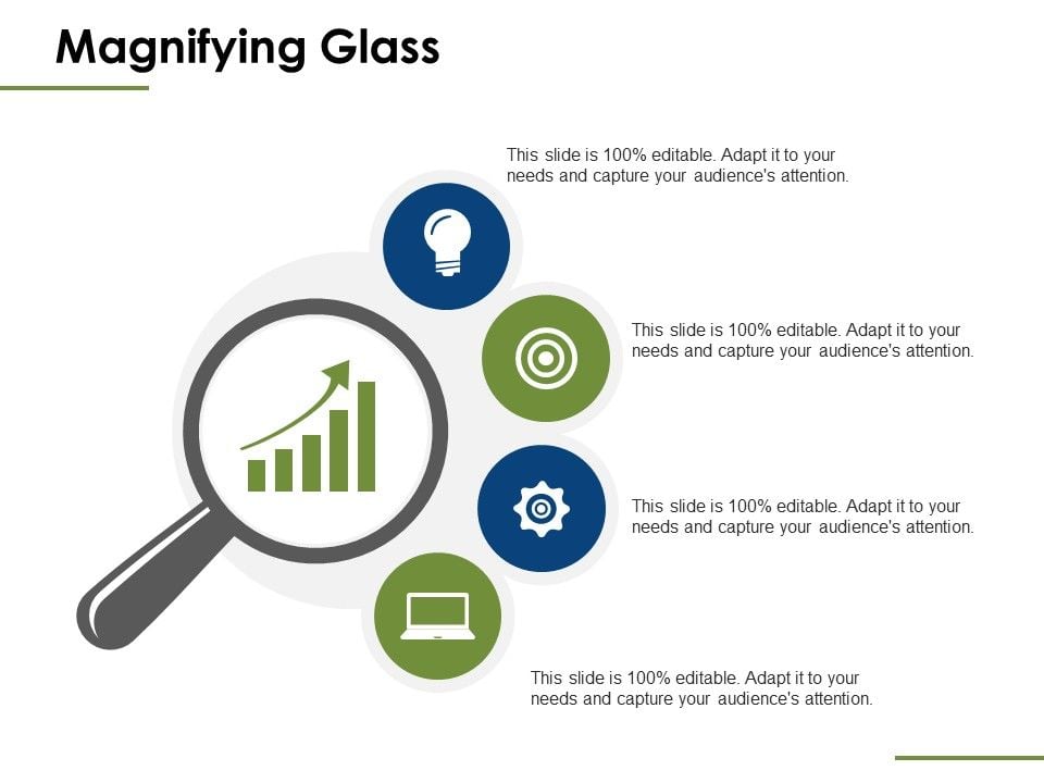 Magnifying Glass Ppt PowerPoint Presentation Ideas Outline