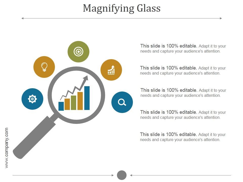 Magnifying Glass Ppt PowerPoint Presentation Shapes