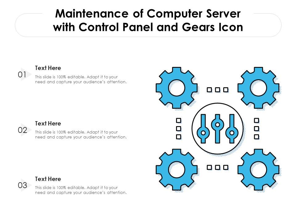 Maintenance_Of_Computer_Server_With_Control_Panel_And_Gears_Icon_Ppt_PowerPoint_Presentation_File_Ideas_PDF_Slide_1.jpg