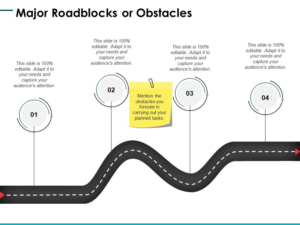 Major_Roadblocks_Or_Obstacles_Ppt_PowerPoint_Presentation_Icon_Diagrams_Slide_1.jpg