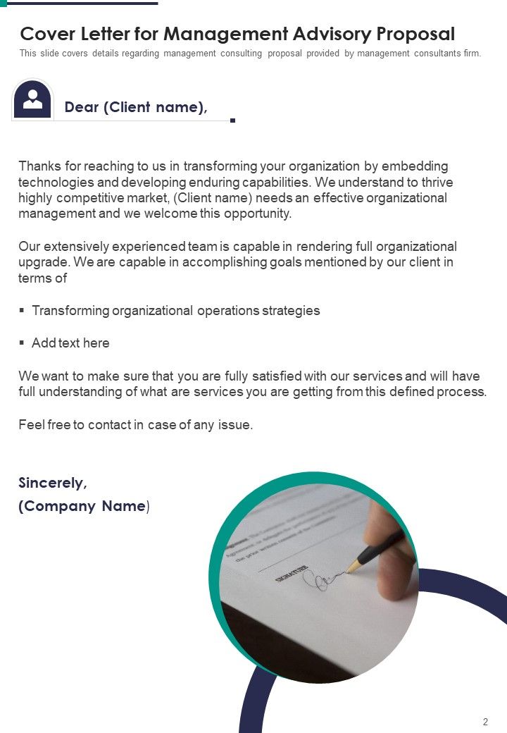 Management Advisory Proposal Example Document Report Doc Pdf Ppt Slide02