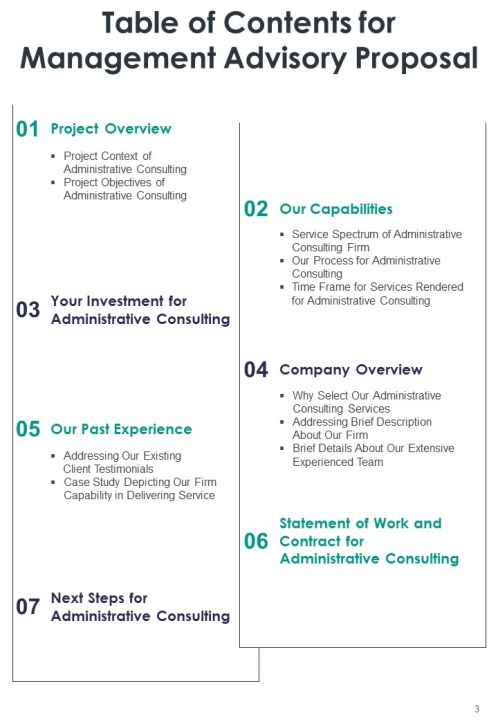 Management Advisory Proposal Example Document Report Doc Pdf Ppt Slide03