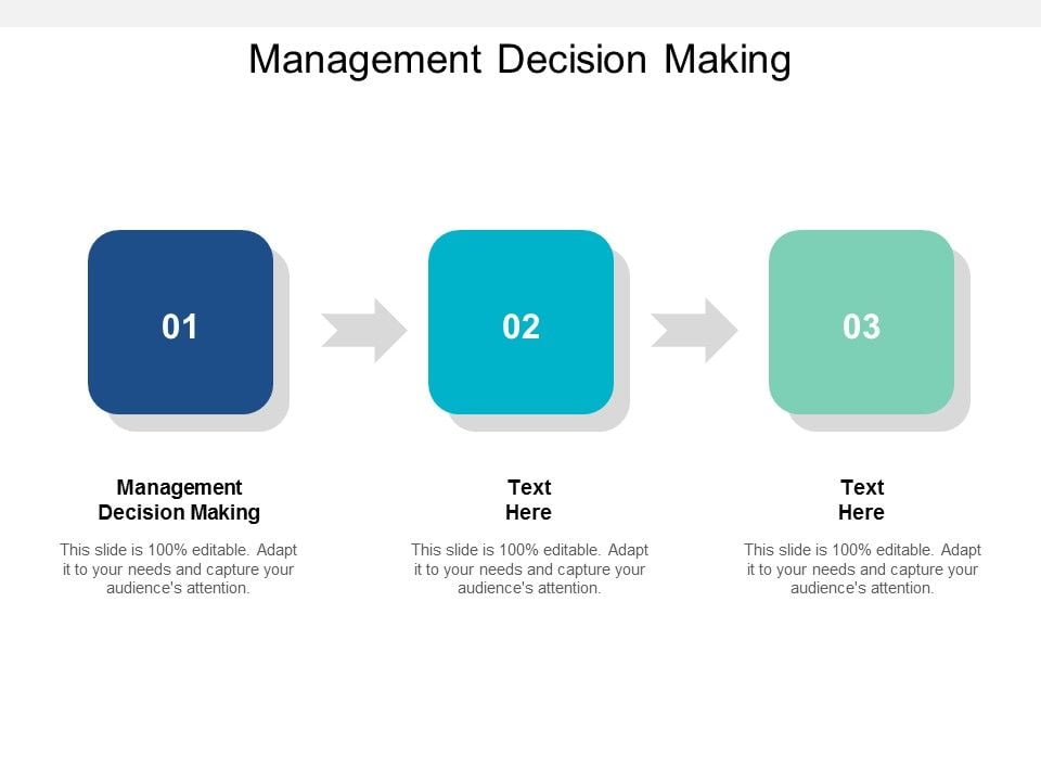 Management Decision Making Ppt PowerPoint Presentation File Infographic ...