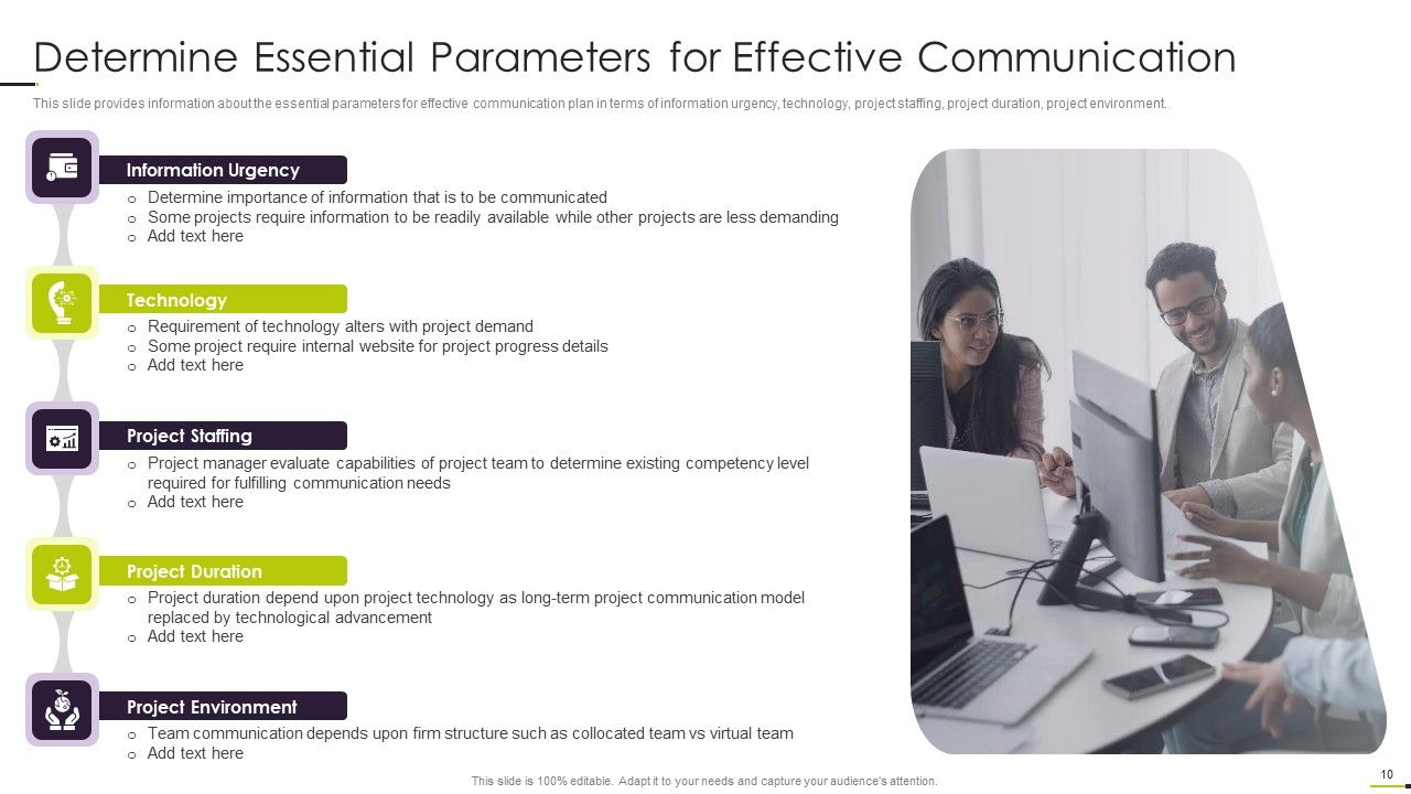 Managing Project Communication Ppt PowerPoint Presentation Complete With Slides Slide10
