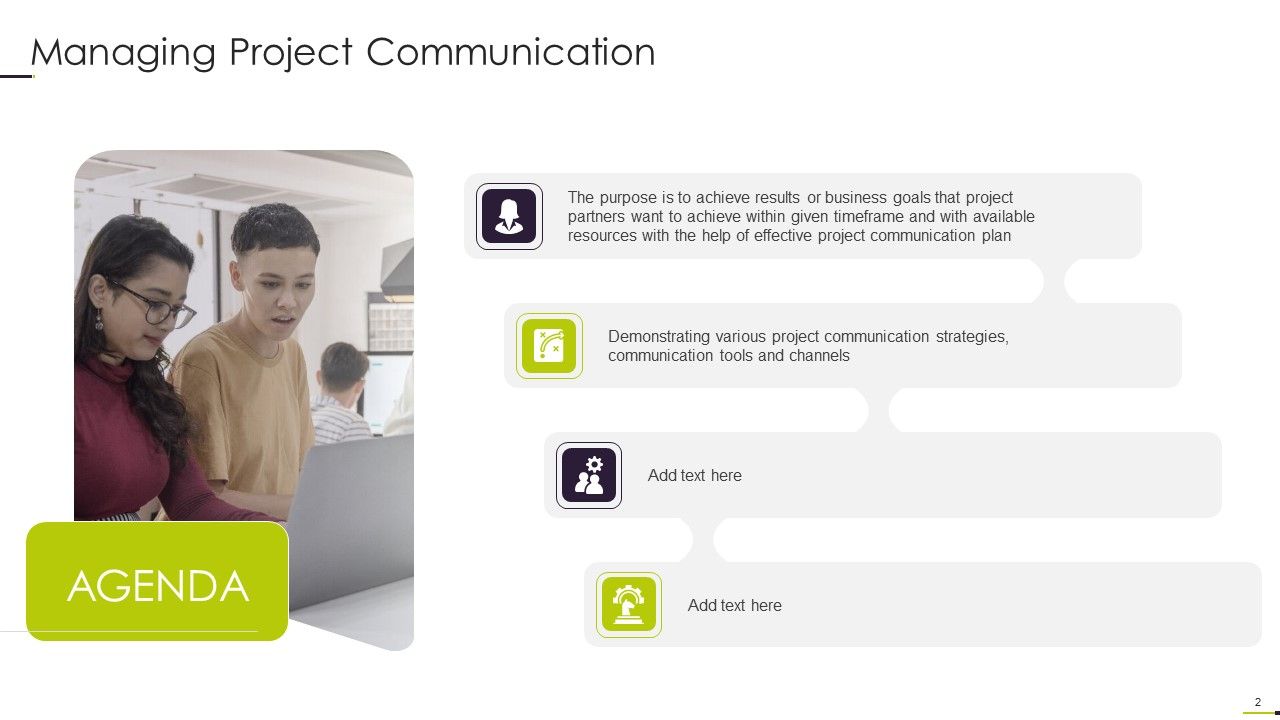Managing Project Communication Ppt PowerPoint Presentation Complete With Slides Slide02